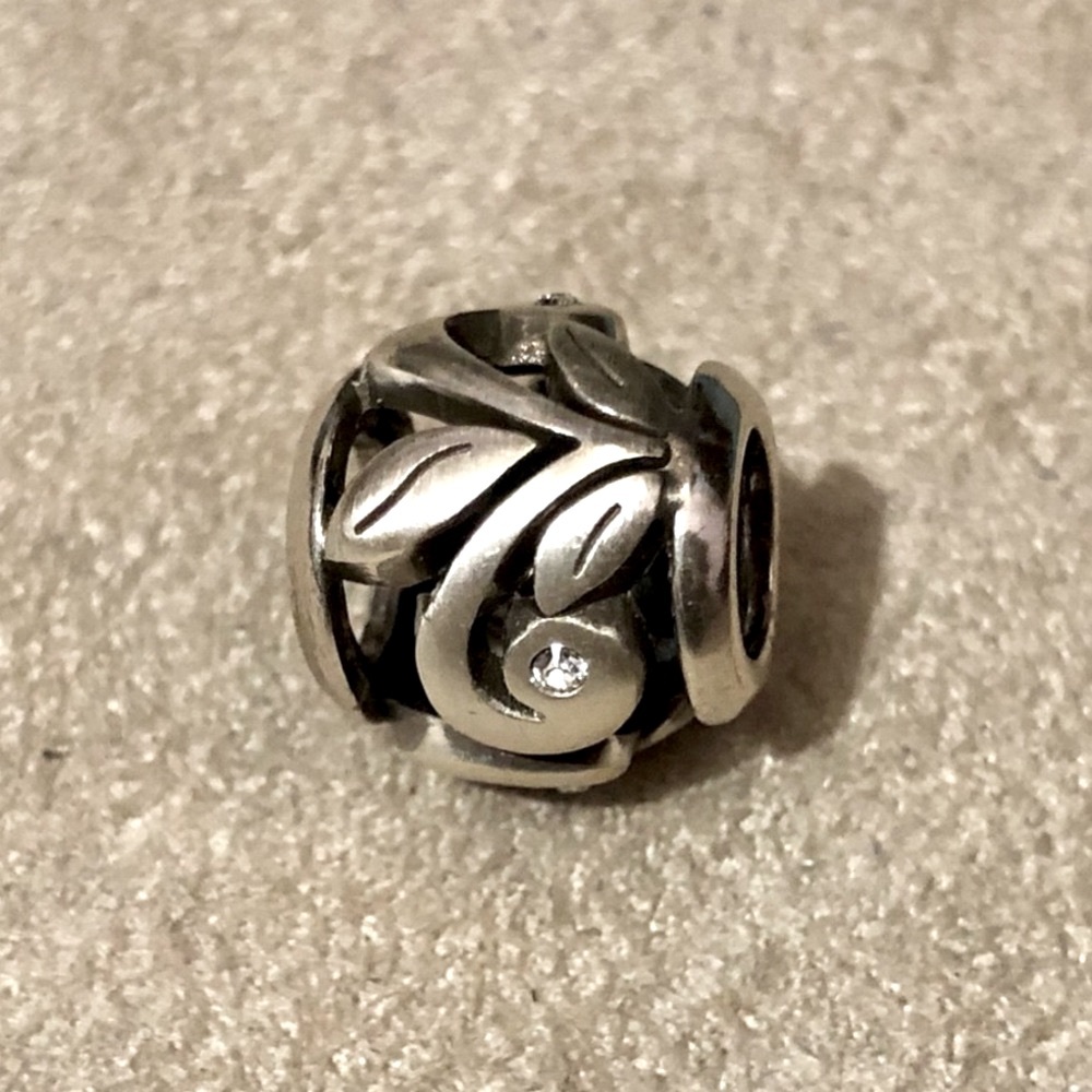 🆕Listing Brighton Eve Delight bead Cut outs Brushed finish Crystals Retired